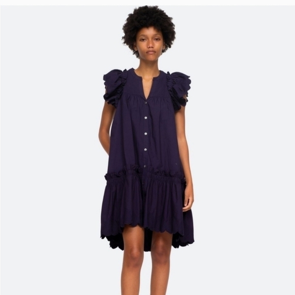 SEA New York Heidi heart mini tunic dress - Picture 4 of 16